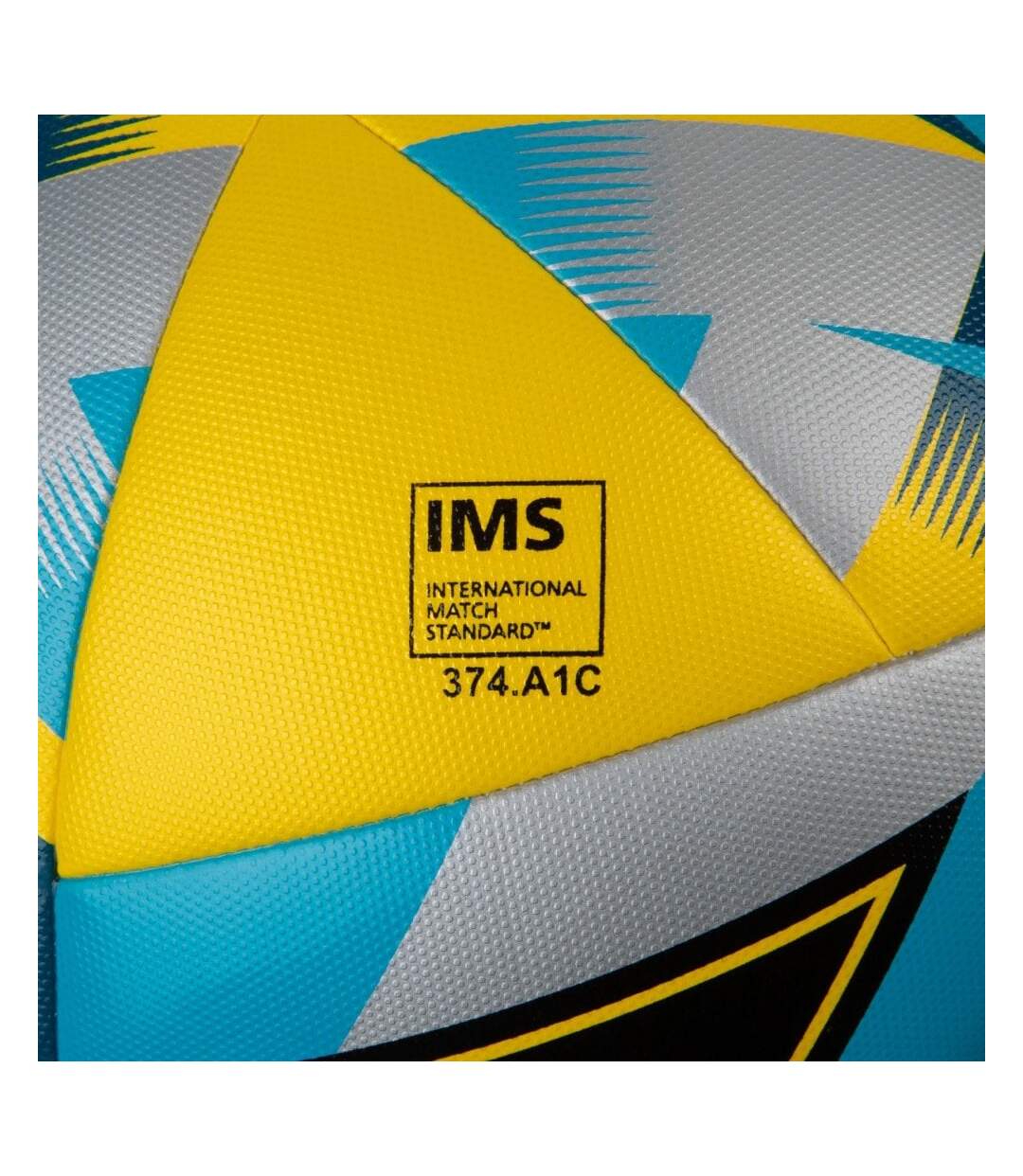 Ballon de foot ultimatch max taille 3 jaune / noir / bleu Mitre-4