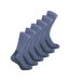 Sock Snob - 6 Paires Homme Chaussettes Laine Randonnée Anti-ampoule.-1