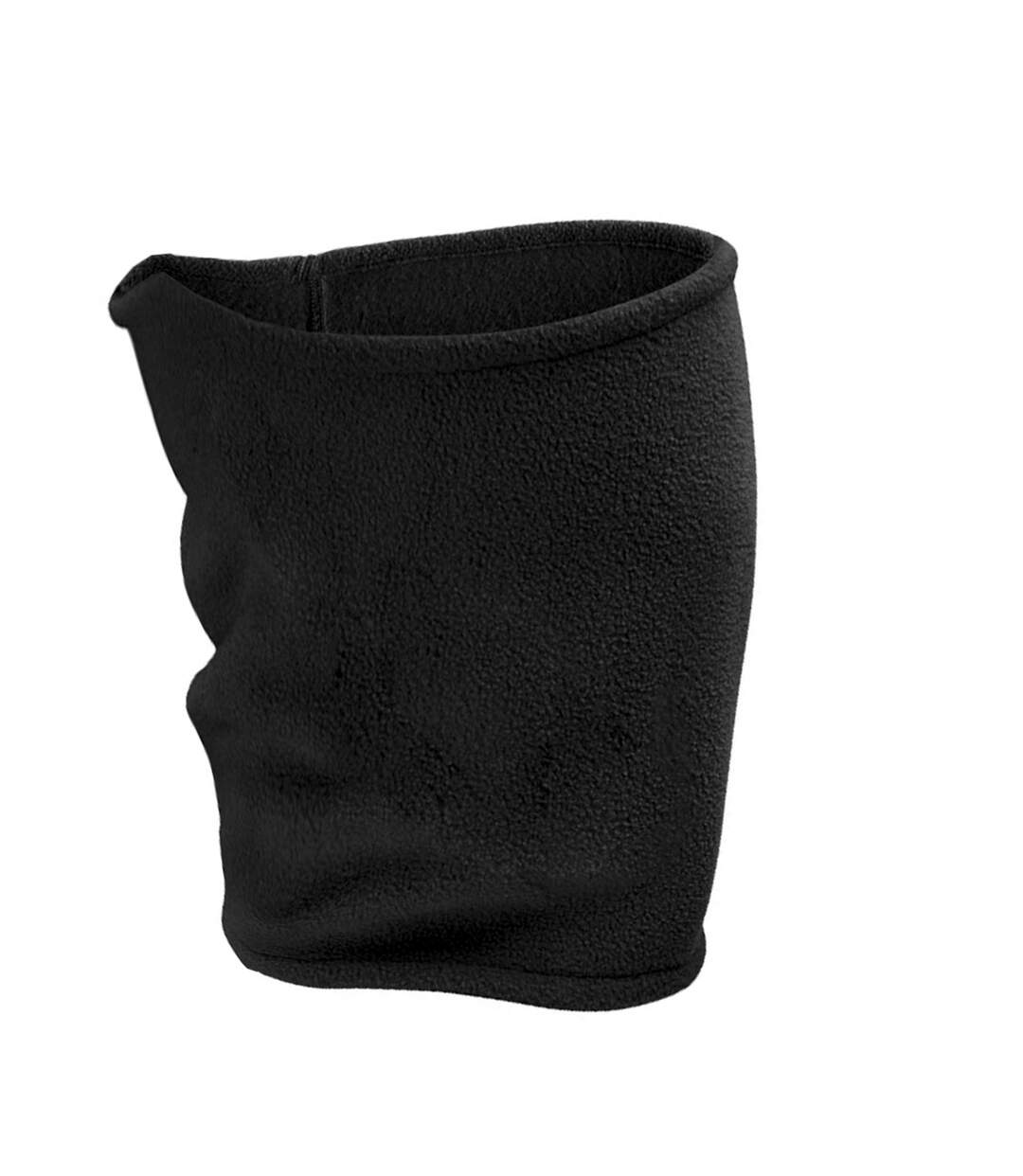 Unisex adult fleece neck warmer one size black/white Nike