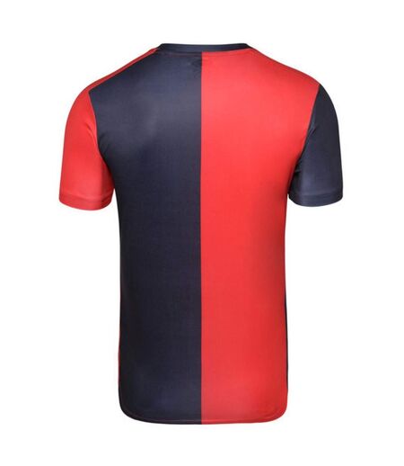 Mens 50/50 short-sleeved jersey vermillion/black Umbro