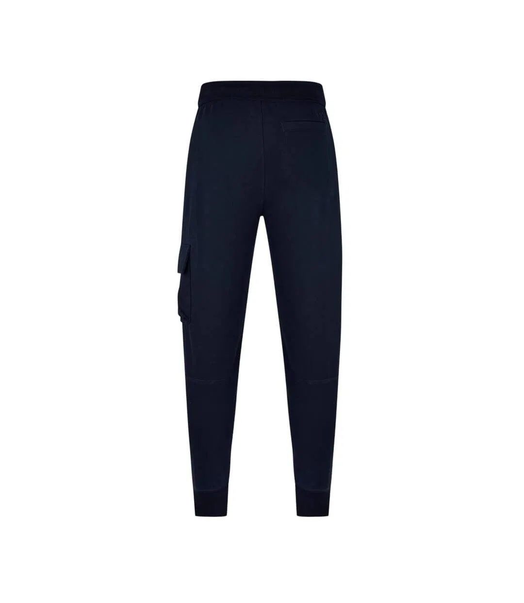 Mens Patch Tracksuit Bottoms Overcast Grey Calvin Klein-1