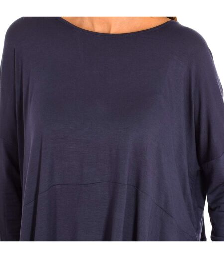 Long sleeve round neck sweater 8928 woman