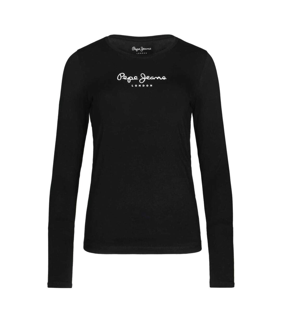 T-shirt Manches Longues Femme Noir Pepe Jeans-2