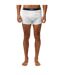 Pack Of 2  Mens Logo Boxer Shorts  White Boss-4
