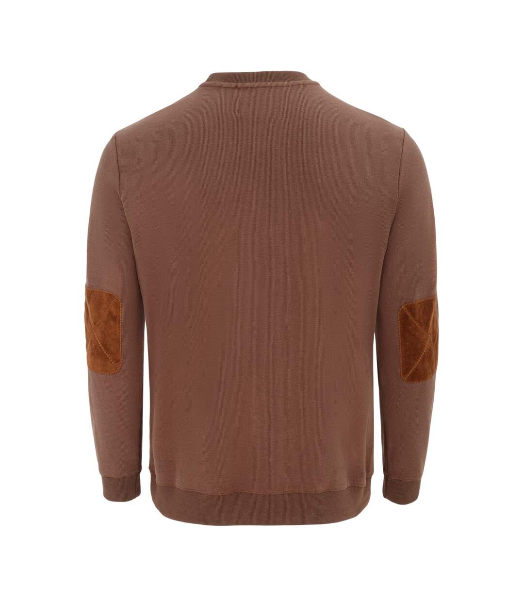 Sweat Motif/style Logo Homme Marron Foncé Howick-2