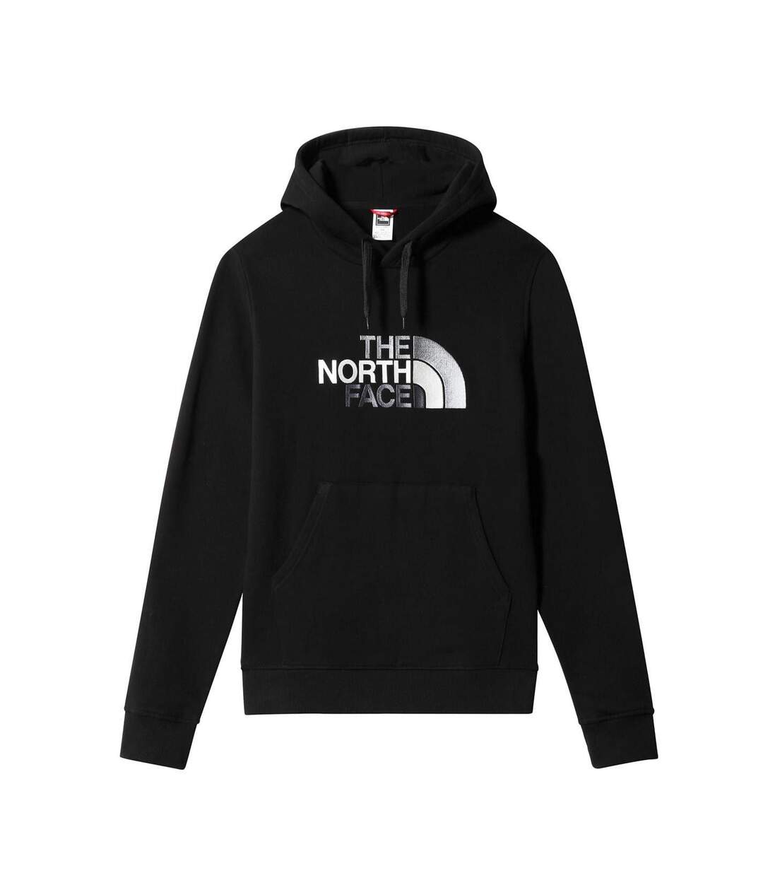 Mens Drew Pull Over Hoodie Black The North Face-1