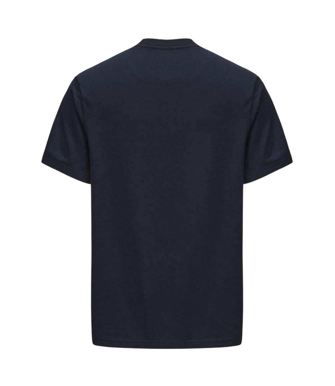 Mens Chest Logo Crew Neck T-shirt Navy Pretty Green-2