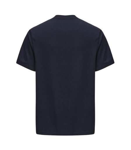 Mens Chest Logo Crew Neck T-shirt Navy Pretty Green