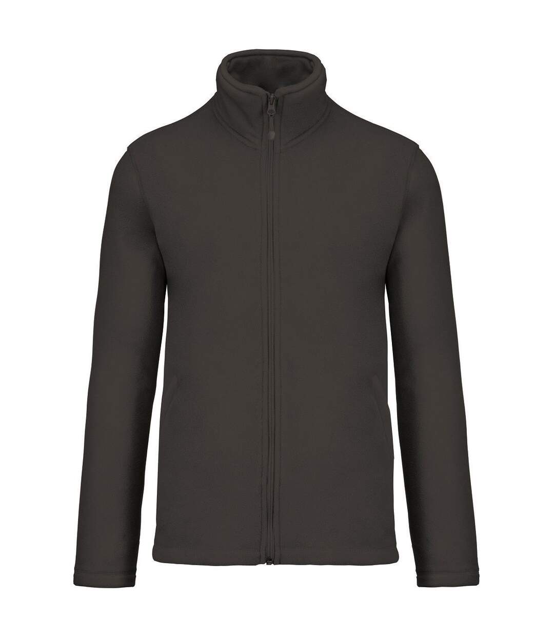 Veste micropolaire zippée - Homme - K911 - gris foncé