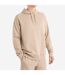 Mens small logo hoodie simply taupe Umbro-1