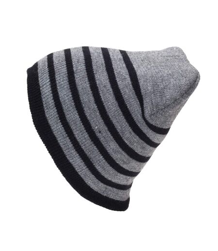 Bonnet homme gris / bordeaux Universal Textiles