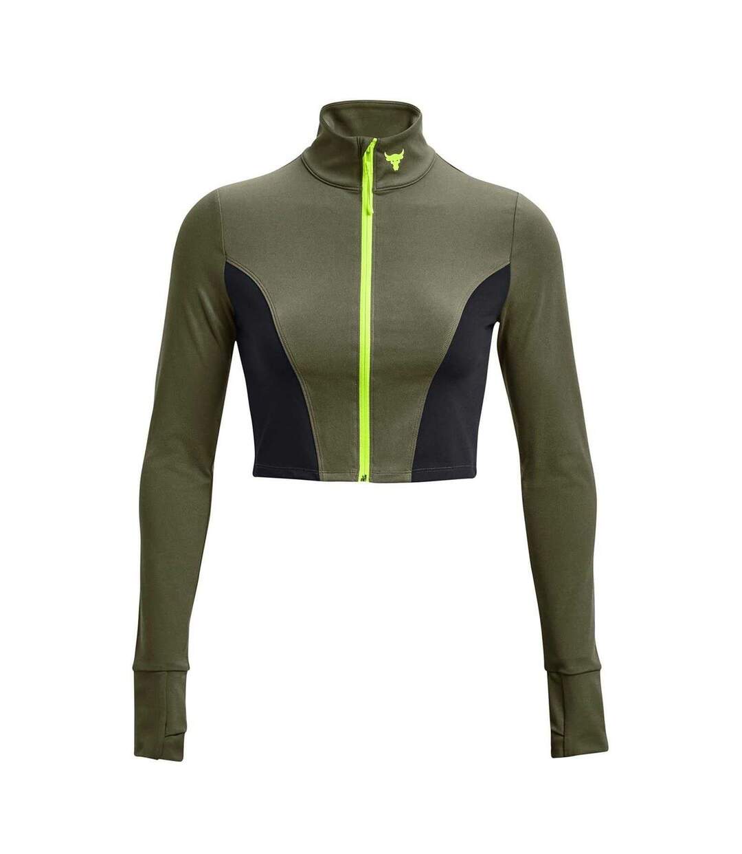 Veste Sport Project Rock Femme Vert Noir Under Armour-2