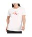 T-shirt Blanc Femme Calvin Klein Jeans Archival - L