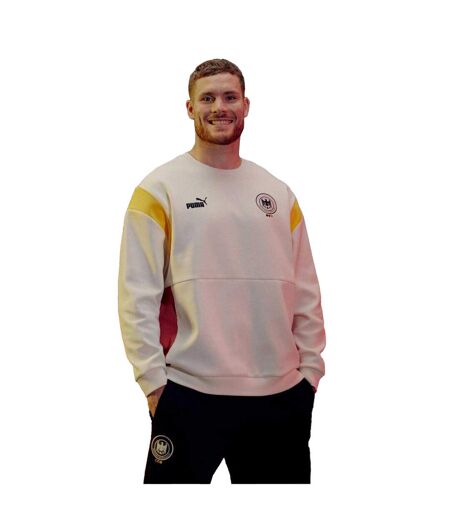 Mens Archive Germany Sweatshirt Warm White Puma