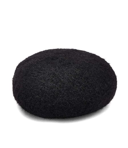 Béret noir femme vero moda plume