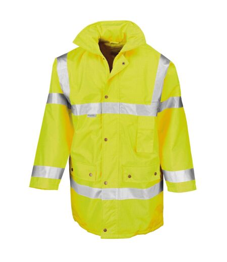 Manteau motorway homme jaune SAFE-GUARD by Result