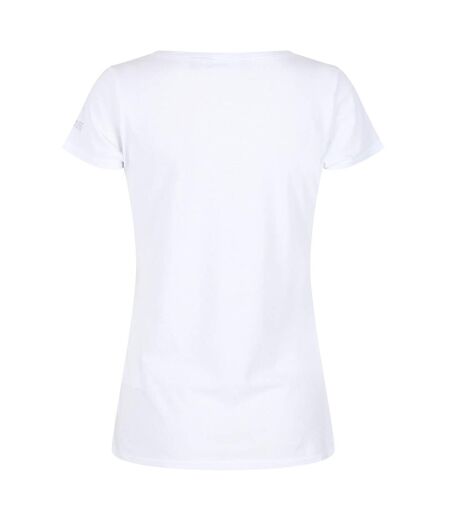 T-shirt Manches Courtes Carlie Femme Blanc Regatta