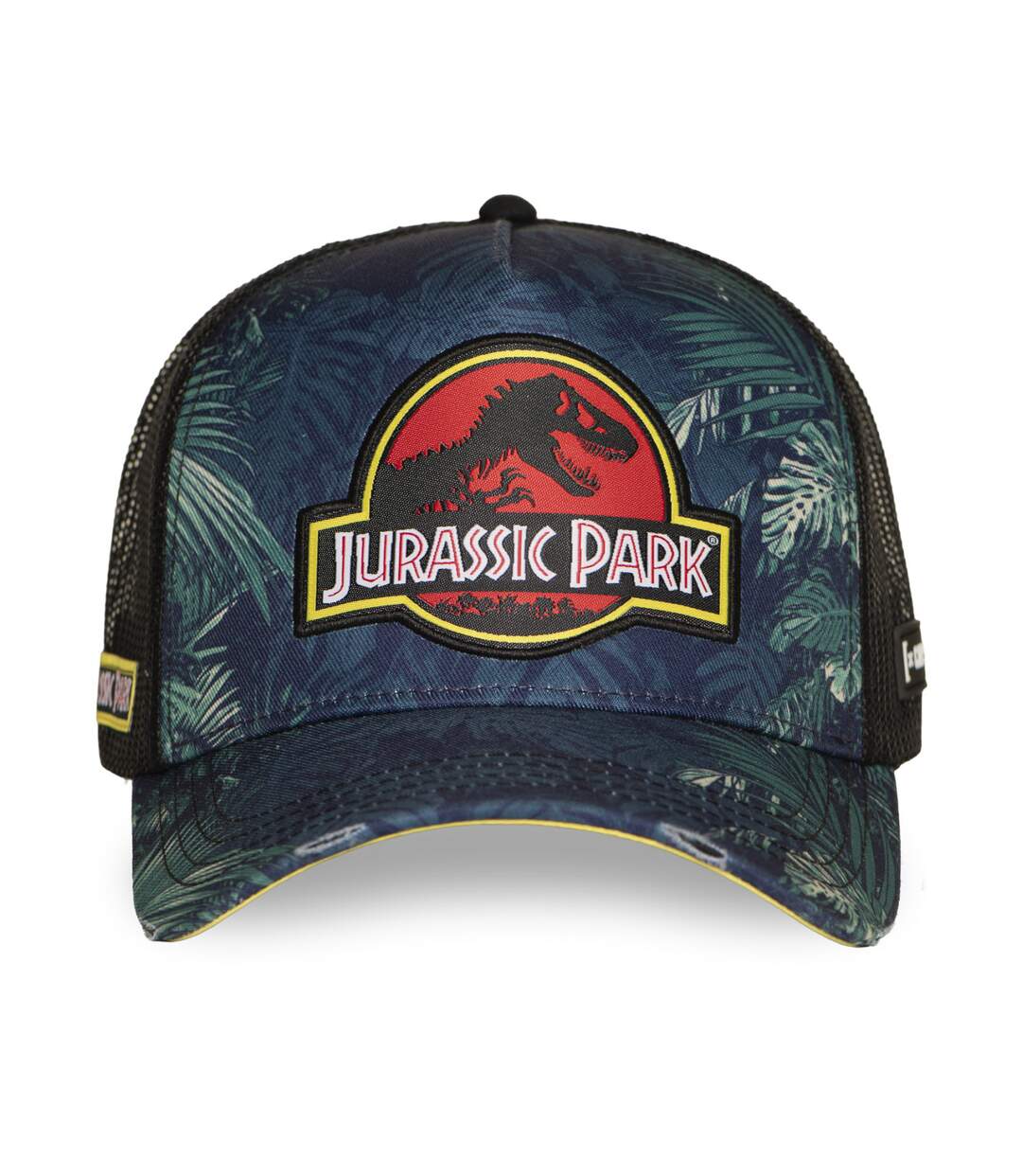 Casquette trucker avec filet et patch Jurassic Park Capslab-2