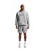 Mens Club Swoosh Fleece Hoodie Dark Grey Heather Nike-1