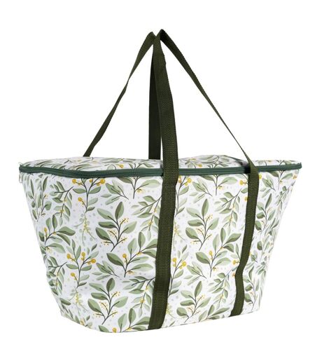 Panier Fraîcheur Pique-Nique 41L Blanc & Vert