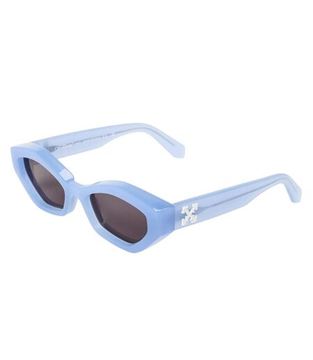Unisex Adult Hilo Hexagon Sunglasses One Size Blue Dark Grey Off White