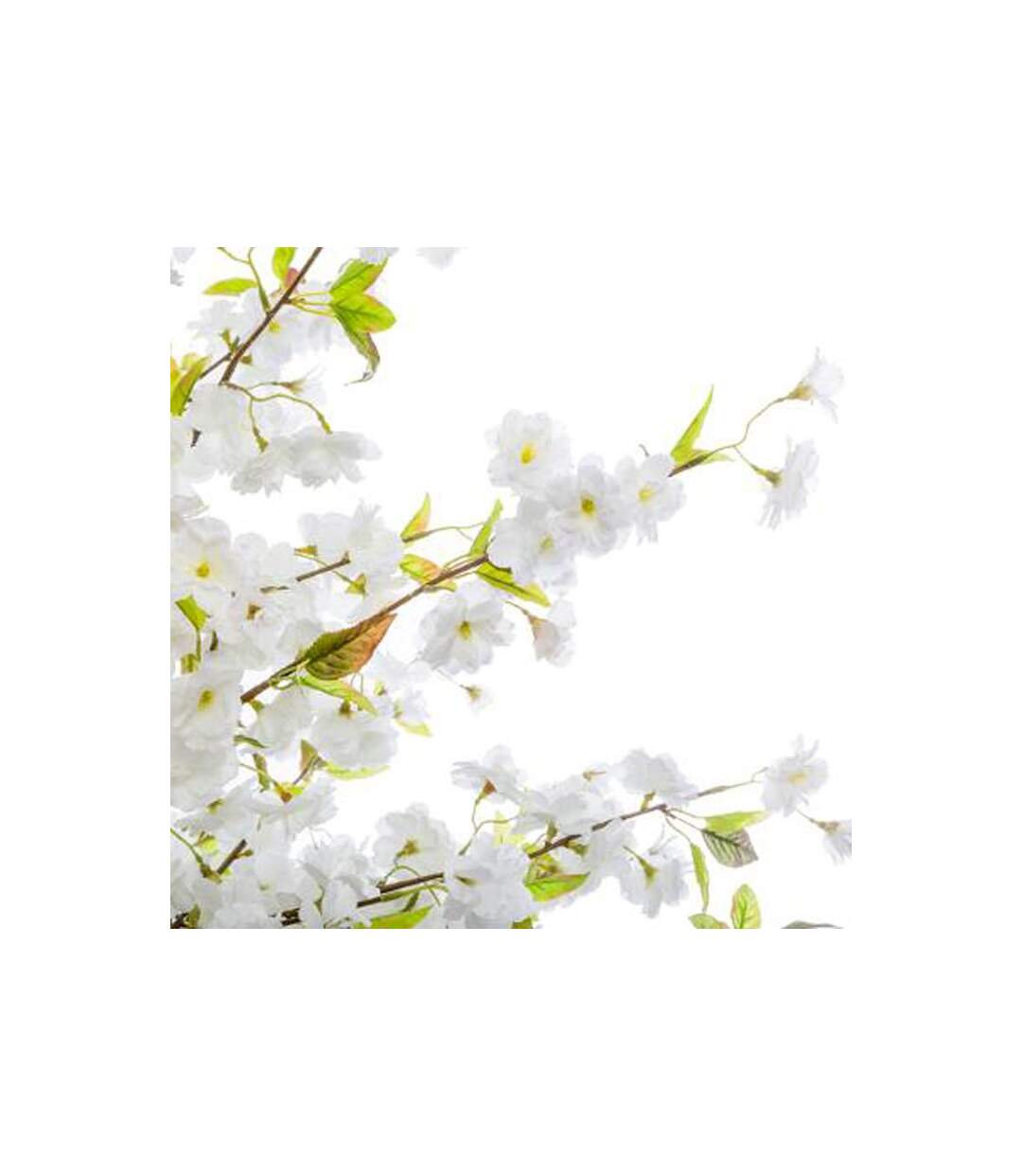 Plante Artificielle Cerisier 200cm Blanc-2