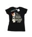 Disney T-shirt en coton Femme/Femme Frozen 2 Olaf Philosophizing (Noir) - UTBI21697-1