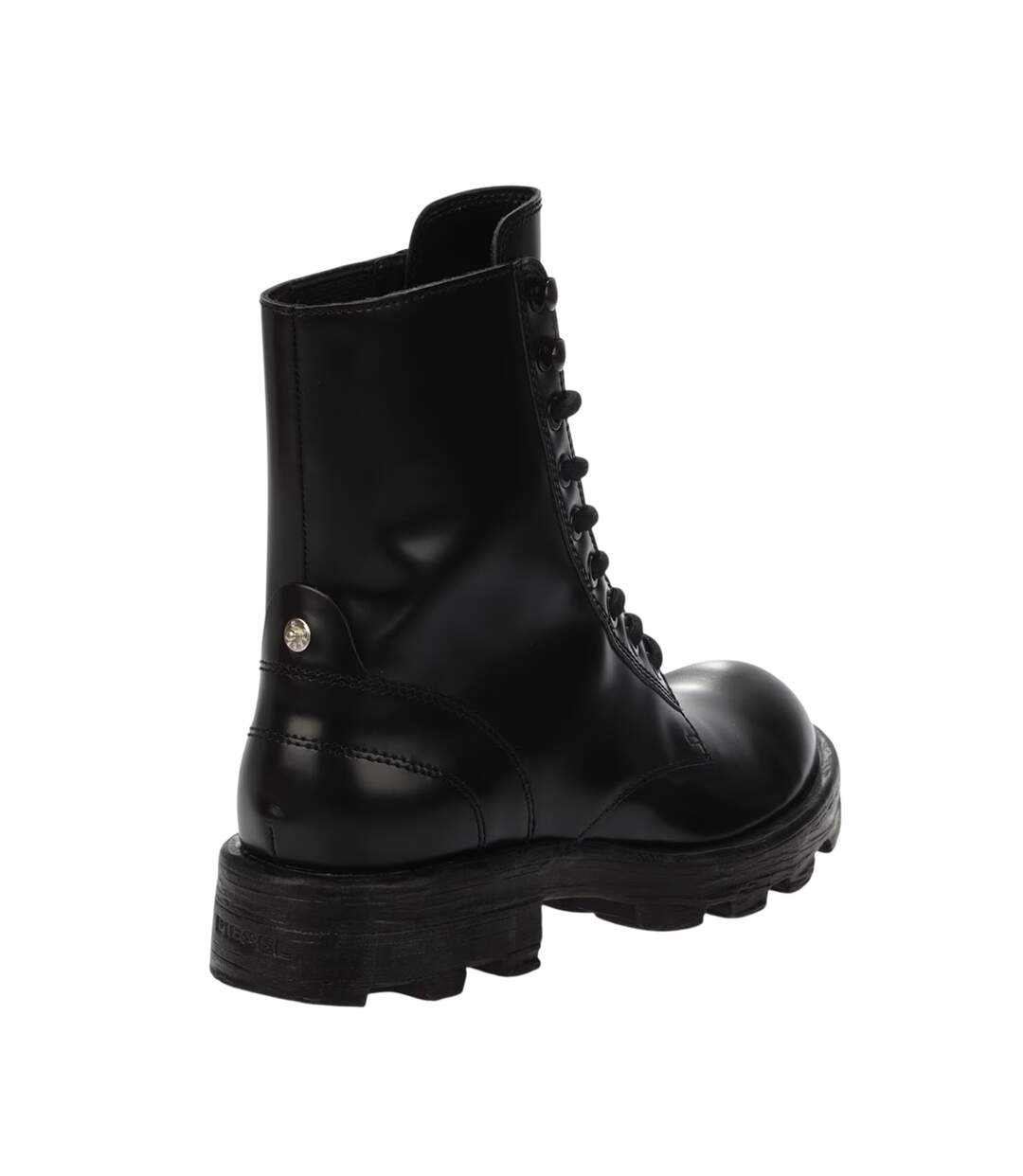 Bottines De Combat Hammer Femme Noir Diesel-2