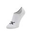 Socquettes Discrètes Motif/style Logo Brodé Homme Blanc Calvin Klein-3