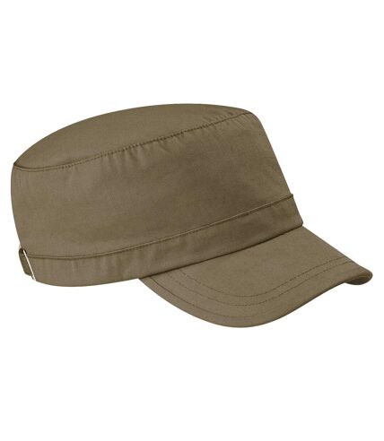 Beechfield Army Cap / Headwear (Pack of 2) (Khaki)