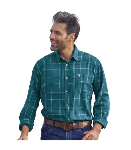 Chemises homme beige / vert Atlas For Men