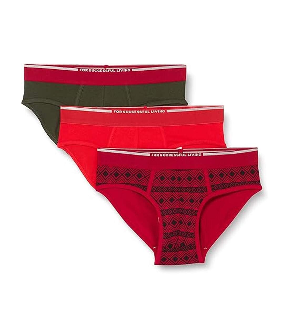 x3 Slip Rouge/Marine Homme Diesel Andre - L-1