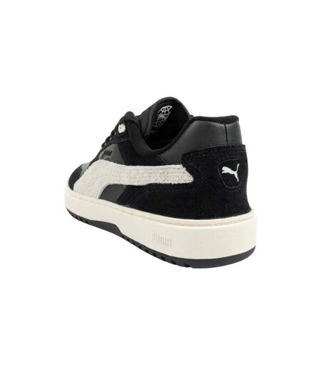 Baskets Style Petit Double Court Femme Noir Puma