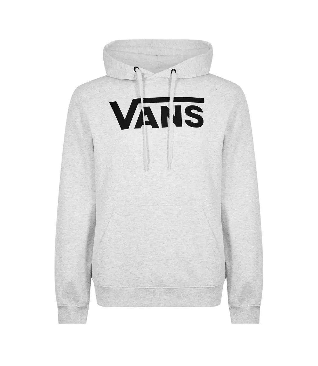 Unisex Adult Classic Logo Regular Hoodie Heather White Vans-1