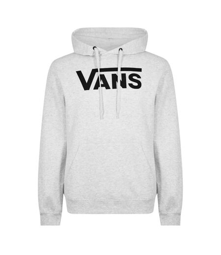 Unisex Adult Classic Logo Regular Hoodie Heather White Vans