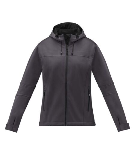 Veste Softshell Match Femme Gris Pâle Elevate