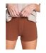 Womens/ladies Salvage Jersey Ribbed Shorts Bronze PJ Salvage-4