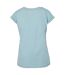 T-shirt Femme Bleu Océan Build Your Brand-2