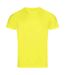T-shirt De Sport Active Homme Jaune Stedman-2
