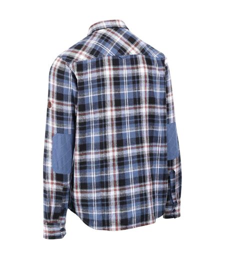 Chemise Manches Longues Motif/style À Carreaux Zalah Homme Bleu À Carreaux Trespass