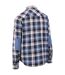 Chemise Manches Longues Motif/style À Carreaux Zalah Homme Bleu À Carreaux Trespass-2