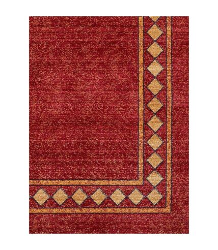 Tapis salon et chambre tissé motif simple CHOBAY 3