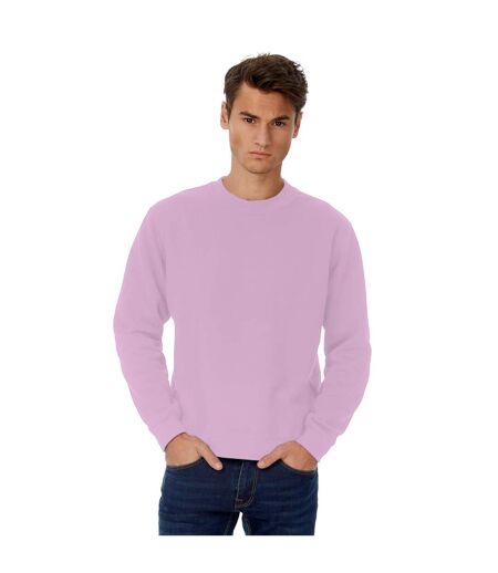 B&C Mens Set In Sweatshirt (Candy Pink) - UTBC4680
