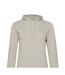 Sweat À Capuche Femme Gris Clair B&C-2