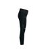 Womens/ladies Trail Zip Pocket Fitted Leggings Black Karrimor-4