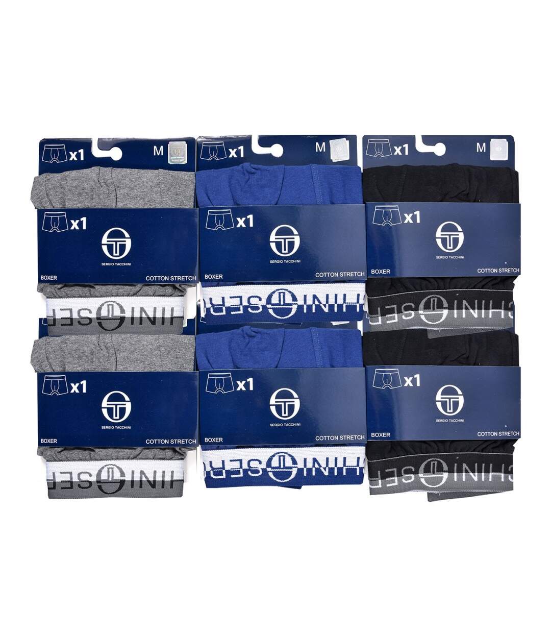 Boxer Homme SERGIO TACCHINI Lot de 6 - Pack de 6-3