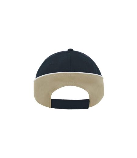 Atlantis Racing Teamwear 6 Panel Cap (Navy/Khaki) - UTAB203