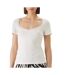 T-shirt blanc femme morgan damour-931-1