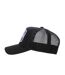 Unisex Adult Trucker Cap Black Purple Societe Noir-3