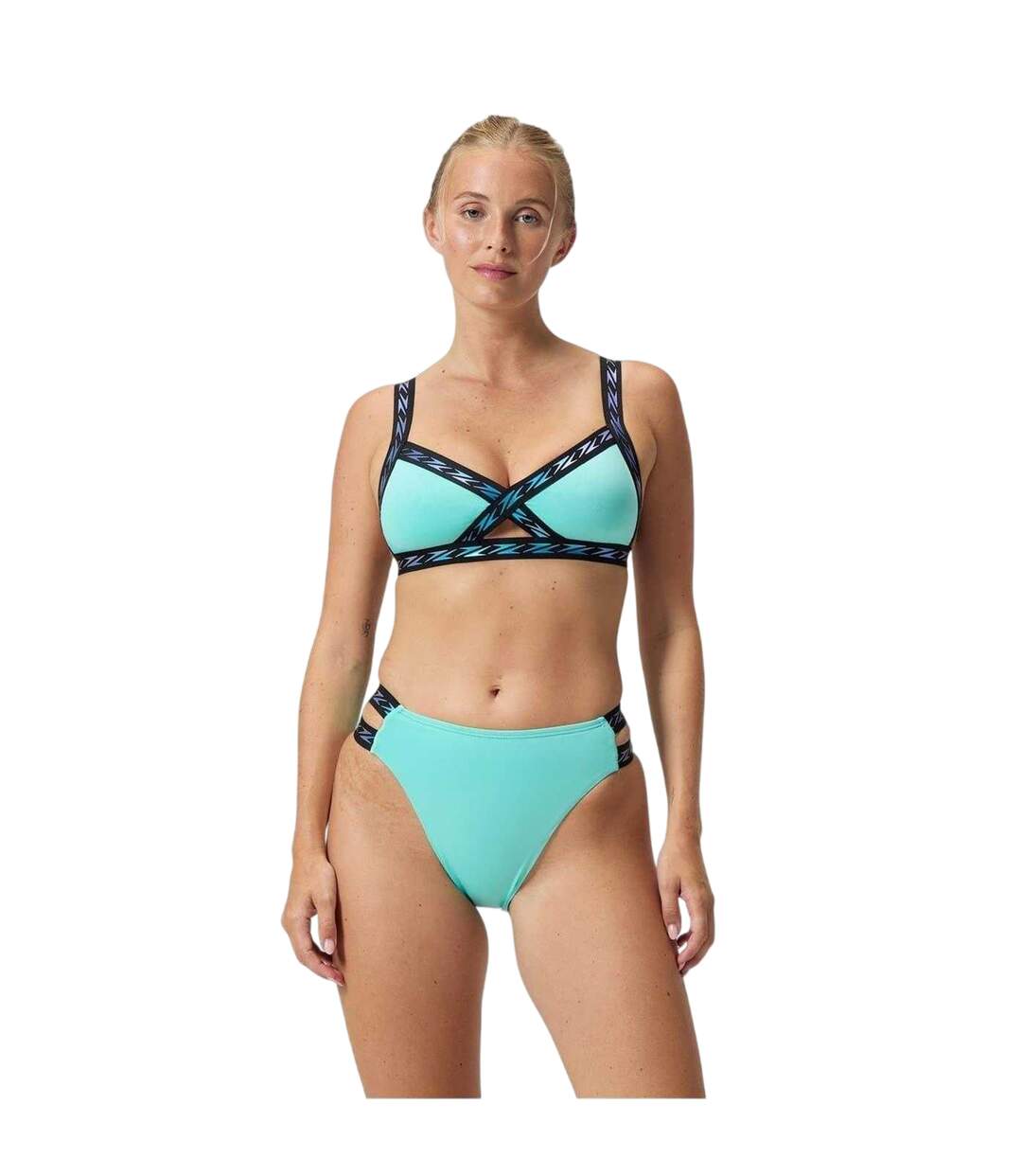 Bas De Maillot De Bain Motif/style Logo Femme Turquoise Speedo-4